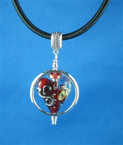 Heart of Gold Pendant side 2 (Small)